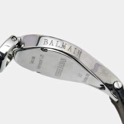 Pre Owned Balmain Mother of Pearl Stainless Steel Satin 3431 Women's Wristwatch 31 mm