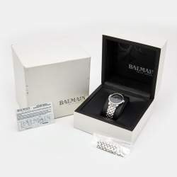 Balmain Black Stainless Steel Eria Bijou B1771.33.62 Women's Wristwatch 36 mm