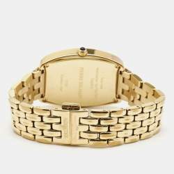 Pre Owned Balmain SIlver Gold Plated Stainless Steel Arcade B.1730.33.14 Women's Wristwatch 30 mm