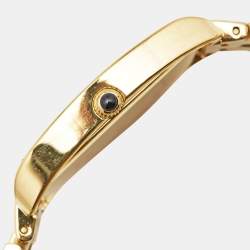 Pre Owned Balmain SIlver Gold Plated Stainless Steel Arcade B.1730.33.14 Women's Wristwatch 30 mm