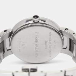 Pre Owned Balmain Silver Stainless Steel Iconic Lady B4351.33.16 Quartz Women's Wristwatch 33 mm