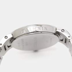 Pre Owned Balmain Silver Stainless Steel Iconic Lady B4351.33.16 Quartz Women's Wristwatch 33 mm