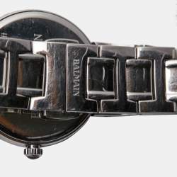 Pre Owned Balmain Silver Stainless Steel Iconic Lady B4351.33.16 Quartz Women's Wristwatch 33 mm