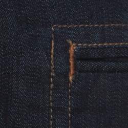 Barbara Bui Indigo Denim Low Rise Flared Jeans S 