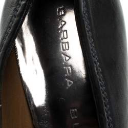 Pre Owned حذاء لوفرز باربارا بوي جلد أسوم مقاس 38