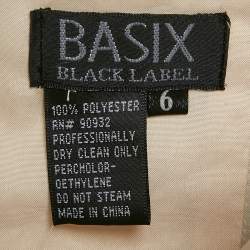 Basix Black Label Floral Embellished Tulle Gown M