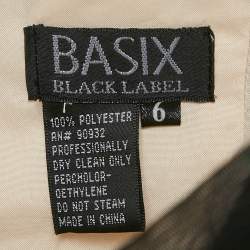 Basix Black Label Floral Embellished Tulle Gown M