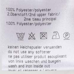 مملوكة مسبقًا Basler Grey Polka Dot Chiffon Sleeveless Dress XXL