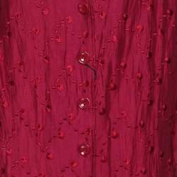 مملوكة مسبقًا قميص بازيلر فوشيا مزين بخليط الكتان مقاس كبير جدًا جدًا (إكس إكس لارج)