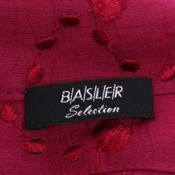 مملوكة مسبقًا قميص بازيلر فوشيا مزين بخليط الكتان مقاس كبير جدًا جدًا (إكس إكس لارج)