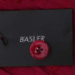 مملوكة مسبقًا قميص بازيلر فوشيا مزين بخليط الكتان مقاس كبير جدًا جدًا (إكس إكس لارج)