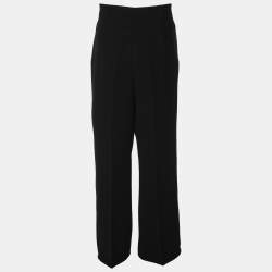 Pre Owned Basler Black Crepe Bootcut Jenny Trousers XXL