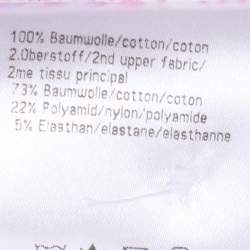 مملوكة مسبقًا Basler Pink Paisley Print Cotton Blend Long Sleeve Shirt L