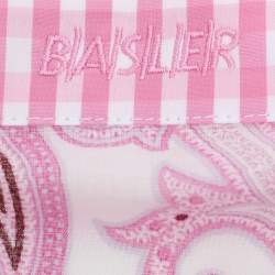 مملوكة مسبقًا Basler Pink Paisley Print Cotton Blend Long Sleeve Shirt L