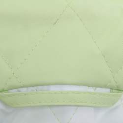 Pre Owned Basler Green Quilted Polyester Button Jacket L