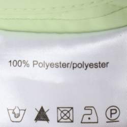 Pre Owned Basler Green Quilted Polyester Button Jacket L