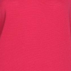 Pre Owned قميص بازيلر وردي محبوك مطاطي مقاس كبير جدًا (إكسترا لارج)