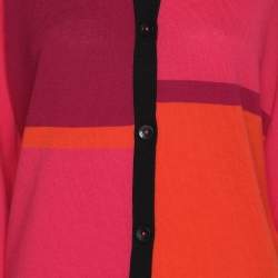 Pre Owned بلوفر باسلر تريكو مطاطي مقسم ال ألوان مقاس إكسترا لارج