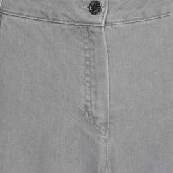 Pre Owned بنطلون جينز باسلر دينم رمادي مقاس ضخم جدًا 