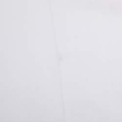 Pre Owned بنطال كتان أبيض من بازلار مقاس ضخم جدًا جدًا (إكس إكس إكس لارج)