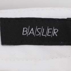 Pre Owned بنطال كتان أبيض من بازلار مقاس ضخم جدًا جدًا (إكس إكس إكس لارج)