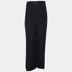 Pre Owned ```json
{"name": "Basler Navy Blue Linen Trousers XXXL", "name_ar": "بنطال كتان أزرق كحلي من بازلار مقاس ضخم جدًا جدًا (إكس إكس إكس لارج)"}
```