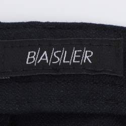Pre Owned Basler Navy Blue Linen Trousers XXXL