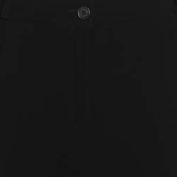 مملوكة مسبقًا بنطال كريب أسود بوتكوت واسع الساق من بازلار مقاس ضخم جدًا (إكس إكس لارج)