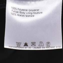 مملوكة مسبقًا بنطال كريب أسود بوتكوت واسع الساق من بازلار مقاس ضخم جدًا (إكس إكس لارج)