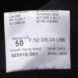 مملوكة مسبقًا بنطال كريب أسود بوتكوت واسع الساق من بازلار مقاس ضخم جدًا (إكس إ�كس لارج)