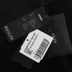 مملوكة مسبقًا بنطال كريب أسود بوتكوت واسع الساق من بازلار مقاس ضخم جدًا (إكس إكس لارج)