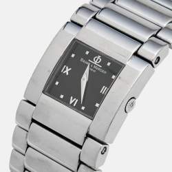 Baume & Mercier Black Stainless Steel Catwalk MV045197 Women's Wristwatch 24 mm