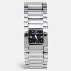 Baume & Mercier Black Stainless Steel Catwalk MV045197 Women's Wristwatch 24 mm
