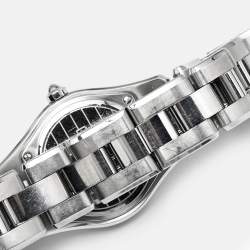 Baume & Mercier Silver Dial Stainless Steel Linea M0A10009 Women's Wristwatch 27 mm