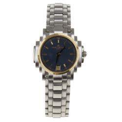 Pre Owned Baume & Mercier Grey Stainless Steel Shogun 5236.018.3 Womens Wristwatch 26 MM