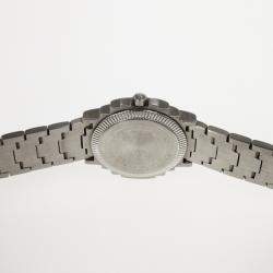 Pre Owned Baume & Mercier Grey Stainless Steel Shogun 5236.018.3 Womens Wristwatch 26 MM