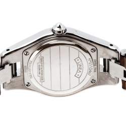 Baume & Mercier Silver Stainless Steel Linea 65690 Women's Wristwatch 27 mm