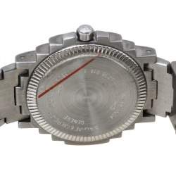 Pre Owned Baume & Mercier White Two-Tone Stainless Steel Riviera 5236.018.3 Women's Wristwatch 26 mm