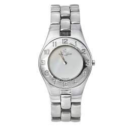 Baume Mercier White Stainless Steel 5161 Linea Quartz Women s