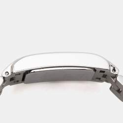 Pre Owned  Baume & Mercier White Stainless Steel Hampton MV045139 Women's Wristwatch 20 mm 