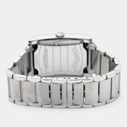 Baume & Mercier Black Stainless Steel Diamond Hampton 65694 Women's Wristwatch 27 mm
