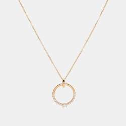 Bernhard H. Mayer Glimmer Diamond 18K Yellow Gold Pendant Necklace