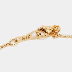 Bernhard H. Mayer Glimmer Diamond 18K Yellow Gold Pendant Necklace