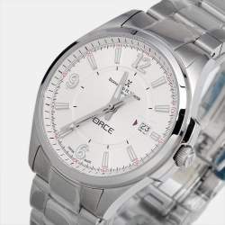 Bernhard H. Mayer Silver White Stainless Steel Force Artemis Women's Wristwatch 37 mm