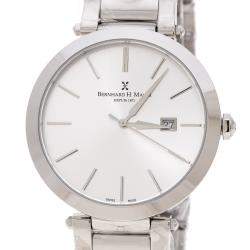 Bernhard H. Mayer Silver Stainless Steel Aurora Women's Wristwatch 40 mm