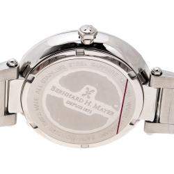 Bernhard H. Mayer Silver Stainless Steel Aurora Women's Wristwatch 40 mm