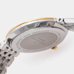Pre Owned Bernhard H. Mayer Mother of Pearl Two Tone Stainless Steel Thalia 52702.595.1 Women's Wristwatch 27.5 mm