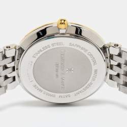 Pre Owned Bernhard H. Mayer Mother of Pearl Two Tone Stainless Steel Thalia 52702.595.1 Women's Wristwatch 27.5 mm