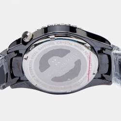 Bernhard H. Mayer Black Mother Of Pearl Black Ceramic Stainless Steel La Vida BH17P/CW Women's Wristwatch 38 mm