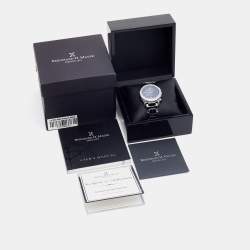 Bernhard H. Mayer Black Mother Of Pearl Black Ceramic Stainless Steel La Vida BH17P/CW Women's Wristwatch 38 mm